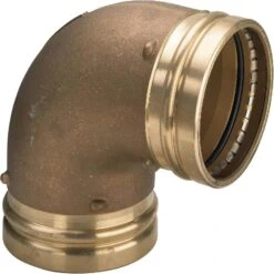 Viega Sanpress XL-Bogen 350680 88,9 Mm, 90°, Rotguss