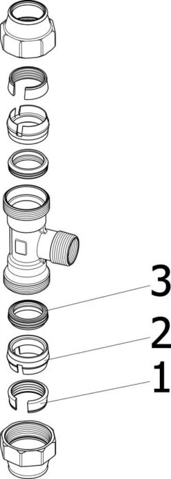 Viega T-Stück Maxiplex 32 Mm X 1 A X 3/4 I, Rotguss 5 Viega T-Stück Maxiplex 32 Mm X 1 A X 3/4 I, Rotguss -VIEGA Verkäufe Viega T Stueck Maxiplex 32 mm x 1 a x 3 4 i Rotguss 2