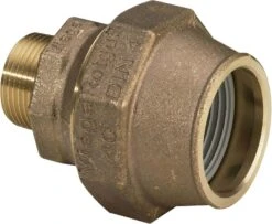 Viega Verschraubung Maxiplex 9011 40 Mm X 11/4" AG, Rotguss