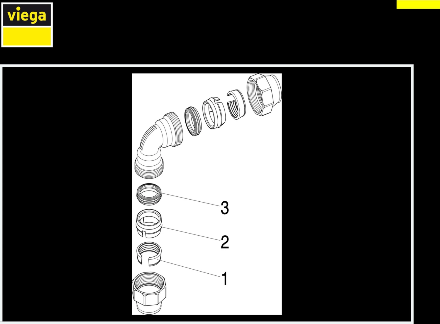 Viega Winkelkupplung Maxiplex 9027 50 Mm, Rotguss 2 Viega Winkelkupplung Maxiplex 9027 50 Mm, Rotguss – Bild 2