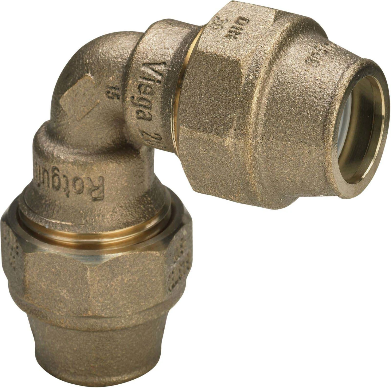 Viega Winkelkupplung Maxiplex 9027 50 Mm, Rotguss 1 Viega Winkelkupplung Maxiplex 9027 50 Mm, Rotguss