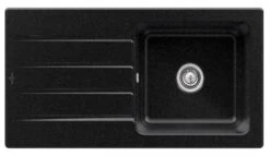 Villeroy & Boch Architectura Einbauspüle 336001J0 Mit Ablaufgarnitur Und Handbetätigung, Chromit