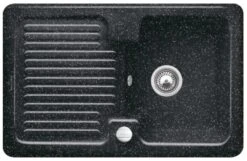 Villeroy & Boch Condor Einbauspüle 674502J0 Mit Ablaufgarnitur Und Exzenterbetätigung, Chromit