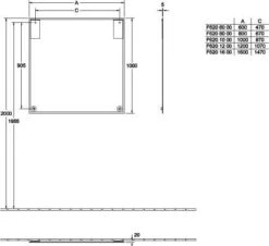 Villeroy & Boch Finion Spiegel F6208000 80 X 100 X 2 Cm -VIEGA Verkäufe Villeroy and Boch Finion Spiegel F6208000 80 x 100 x 2 cm 2