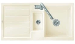 Villeroy & Boch Flavia Einbauspüle 330402J0 Mit Ablaufgarnitur Und Exzenterbetätigung, Chromit