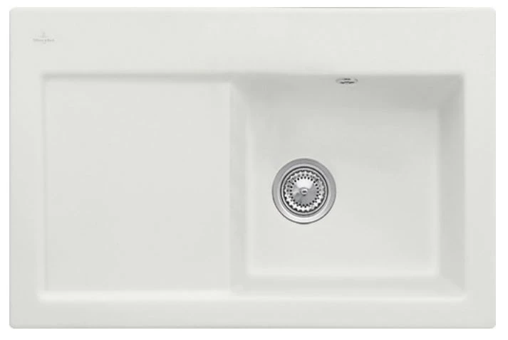 Villeroy & Boch Subway Einbauspüle 671401SM Rechts, Mit Ablaufgarnitur Und Handbetätigung, Steam 1 Villeroy & Boch Subway Einbauspüle 671401SM Rechts, Mit Ablaufgarnitur Und Handbetätigung, Steam