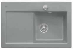 Villeroy & Boch Subway Einbauspüle 671402SL Rechts, Mit Ablaufgarnitur Und Exzenterbetätigung, Stone