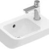Villeroy Und Boch Architectura Handwaschbecken 437336R1 36x26cm, Weiß C-plus, Mit Überlauf