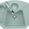 Villeroy Und Boch Eckspüle 670801R1 Ablaufgarnitur, Handbetätigung, Resteschale, Weiß