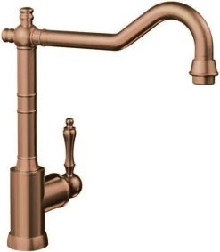 Villeroy Und Boch Küchenarmatur Avia 2.0 92400004 11,2 L/min, Flexible Anschlussschläuche, Bronze