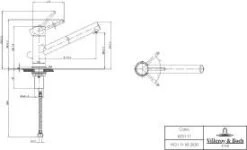 Villeroy Und Boch Küchenarmatur Como 925111LE ND, 12,5 L/min, Flexible Anschlussschläuche, Edelstahl Massiv, Poliert -VIEGA Verkäufe Villeroy und Boch Kuechenarmatur Como 925111LE ND 125 l min flexible Anschlussschlaeuche Edelstahl massiv poliert 2