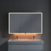 Villeroy Und Boch My View Now Spiegelschrank A4551200 120 X 75 X 16,8 Cm, LED-Beleuchtung, 3 Türen, Mit Sensorschalter