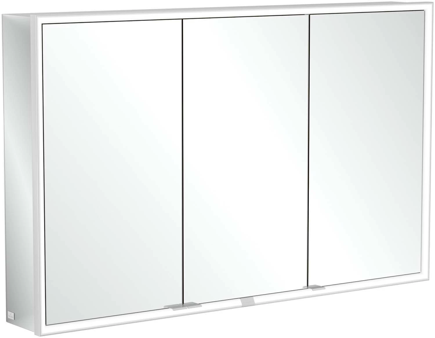 Villeroy Und Boch My View Now Spiegelschrank A4551200 120 X 75 X 16,8 Cm, LED-Beleuchtung, 3 Türen, Mit Sensorschalter 8 Villeroy Und Boch My View Now Spiegelschrank A4551200 120 X 75 X 16,8 Cm, LED-Beleuchtung, 3 Türen, Mit Sensorschalter – Bild 8