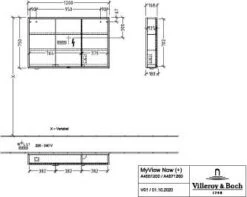 Villeroy Und Boch My View Now Spiegelschrank A4551200 120 X 75 X 16,8 Cm, LED-Beleuchtung, 3 Türen, Mit Sensorschalter 19 Villeroy Und Boch My View Now Spiegelschrank A4551200 120 X 75 X 16,8 Cm, LED-Beleuchtung, 3 Türen, Mit Sensorschalter -VIEGA Verkäufe Villeroy und Boch My View Now Spiegelschrank A4551200 120 x 75 x 168 cm LED Beleuchtung 3 Tueren mit Sensorschalter 9