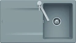 Villeroy Und Boch Siluet Spüle 333502AM Mit Ablaufgarnitur Und Exzenterbetätigung, Almond