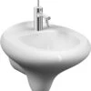Vitra Istanbul Wand-Bidet 4516B403-1599 Weiß VC, Ohne Überlauf/Hahnloch Mittig