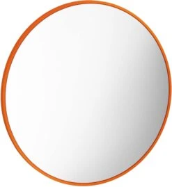 Vitra Sento Kids Spiegel 65867 600 X 18 X 600 Mm, Rund, Wandmontage, Korpus Orange