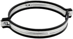 Walraven Aero Lüftungsschelle 4115080 M 8, 80mm, Stahl, Sendzimirverzinkt, Mit Schallschutz