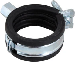 Walraven Bismat Einschraubenschelle 3413035 31-35mm, M 8, Stahl, Elektrolytisch Verzinkt, Mit Schallschutz