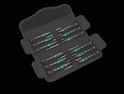Wera Kraftform Micro 12 Universal Elektronik Schraubendrehersatz 05073675001 12-teilig