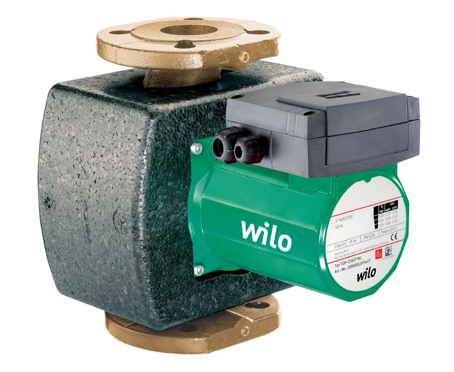 Wilo Top-z Standard-Trinkwasserpumpe 2175530 65/10, PN 16, 400/230 V, Rotguss-Gehäuse 1 Wilo Top-z Standard-Trinkwasserpumpe 2175530 65/10, PN 16, 400/230 V, Rotguss-Gehäuse