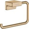 Hansgrohe AddStoris Papierrollenhalter 41771140 Ohne Deckel, Wandmontage, Metall, Brushed Bronze