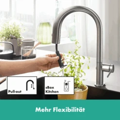 Hansgrohe Aqittura M91 Küchenarmatur 76800800 Mit Ausziehauslauf, 1jet, SBox, Starter Set, Edelstahl Finish 8 Hansgrohe Aqittura M91 Küchenarmatur 76800800 Mit Ausziehauslauf, 1jet, SBox, Starter Set, Edelstahl Finish -VIEGA Verkäufe hansgrohe Aqittura M91 Kuechenarmatur 76800800 mit Ausziehauslauf 1jet sBox Starter Set Edelstahl Finish 2