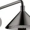 Hansgrohe Axor Kopfbrause 26021330 Mit Brausearm, Wandmontage, Polished Black Chrome
