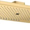 Hansgrohe Axor Kopfbrause 35282250 Mit Brausearm, Eckige Rosette, Brushed Gold Optic