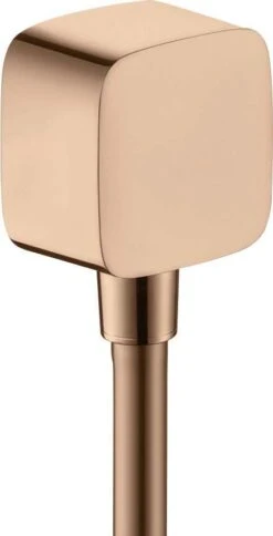 Hansgrohe Axor Schlauchanschluss 36731300 Mit Rückflussverhinderer, Polished Red Gold