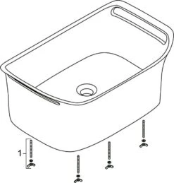 Hansgrohe Axor Urquiola Waschschüssel 11300000 62,5 X 40,8 Cm -VIEGA Verkäufe hansgrohe Axor Urquiola Waschschuessel 11300000 625 x 408 cm 2
