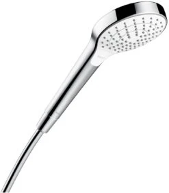 Hansgrohe Croma Select S Vario Handbrause 26803400 Weiss Chrom, EcoSmart 9 L, DN15, Brausekopf Ø110mm