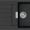 Hansgrohe Einbauspüle 43356170 750x490mm, Haupt- Und Zusatzbecken, 840 X 480 Mm, Graphitschwarz