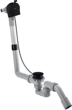 Hansgrohe Exafill S Komplettset 58307670 Wanneneinlauf, Ab-/und Überlaufgarnitur, Mattschwarz