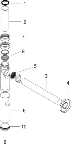 Hansgrohe Flowstar S Siphon 52105140 G 1 1/4, Brushed Bronze -VIEGA Verkäufe hansgrohe Flowstar S Siphon 52105140 G 1 1 4 brushed bronze 2