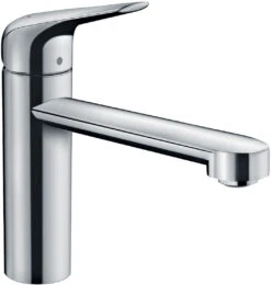 Hansgrohe Focus Küchenarmatur 71805000 Schwenkbarer Auslauf 360°, Chrom
