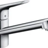 Hansgrohe Focus Küchenarmatur 71808000 Schwenkbarer Auslauf 360°, Chrom