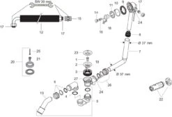 Hansgrohe Grundkörper Exafill Wanneneinlauf Mit Ab- Und Überlaufgarnitur (Sonderwannen) -VIEGA Verkäufe hansgrohe Grundkoerper Exafill Wanneneinlauf mit Ab und Ueberlaufgarnitur Sonderwannen 2