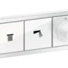 Hansgrohe RainSelect Fertigmontageset 15381700 UP-Thermostat, 3 Verbraucher, Mattweiß