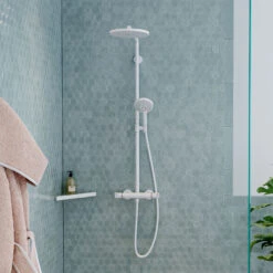 Hansgrohe Raindance Select S 240 1 Strahlart PowderRain Mit Thermostat, 27633700, Mattweiß -VIEGA Verkäufe hansgrohe Raindance Select S 240 1 Strahlart PowderRain mit Thermostat 27633700 Mattweiss 2