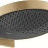 Hansgrohe Rainfinity Kopfbrause 26230140 1jet, Mit Wandanschluss, Ausladung 273 Mm, Brushed Bronze