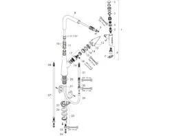 Hansgrohe Talis Küchenarmatur 72823800 Edelstahl-optik, Ausziehbrause, 2jet -VIEGA Verkäufe hansgrohe Talis Kuechenarmatur 72823800 Edelstahl optik Ausziehbrause 2jet 2
