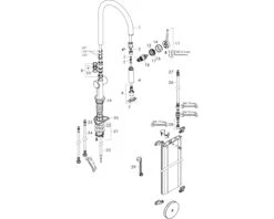 Hansgrohe Talis M54 Küchenarmatur 72801000 Mit Ausziehbrause 2jet, SBox, Chrom -VIEGA Verkäufe hansgrohe Talis M54 Kuechenarmatur 72801000 mit Ausziehbrause 2jet sBox chrom 6