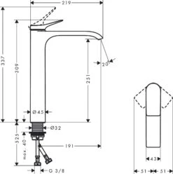 Hansgrohe Vivenis Waschtischarmatur 75042700 Für Waschschüsseln, Ohne Ablaufgarnitur, Mattweiß -VIEGA Verkäufe hansgrohe Vivenis Waschtischarmatur 75042700 fuer Waschschuesseln ohne Ablaufgarnitur mattweiss 2