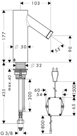 Hansgrohe Waschtisch Armatur Axor Starck 10140000 Elektronisch, Temperaturregulierung, Chrom 4 Hansgrohe Waschtisch Armatur Axor Starck 10140000 Elektronisch, Temperaturregulierung, Chrom -VIEGA Verkäufe hansgrohe Waschtisch Armatur Axor Starck 10140000 elektronisch Temperaturregulierung chrom 1